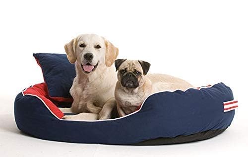 Polyester Dog Bed & Cat Bed  Machine Washable(Reversible)